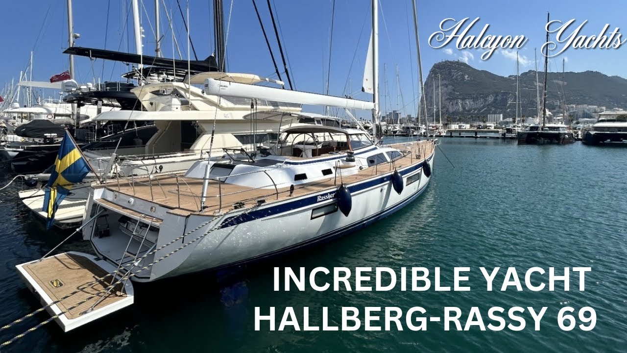 Hallberg-Rassy 69 - A Yacht Delivery from Cannes to Ellos. An Incredible yacht! Part One