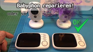 Babyphon/ Babyfon/ Baby-Monitor reparieren. Was ist kaputt?