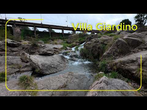 [4K] Villa Giardino | Recorrido desde Las Flores hasta el Dique Portecelo | Virtual Walking