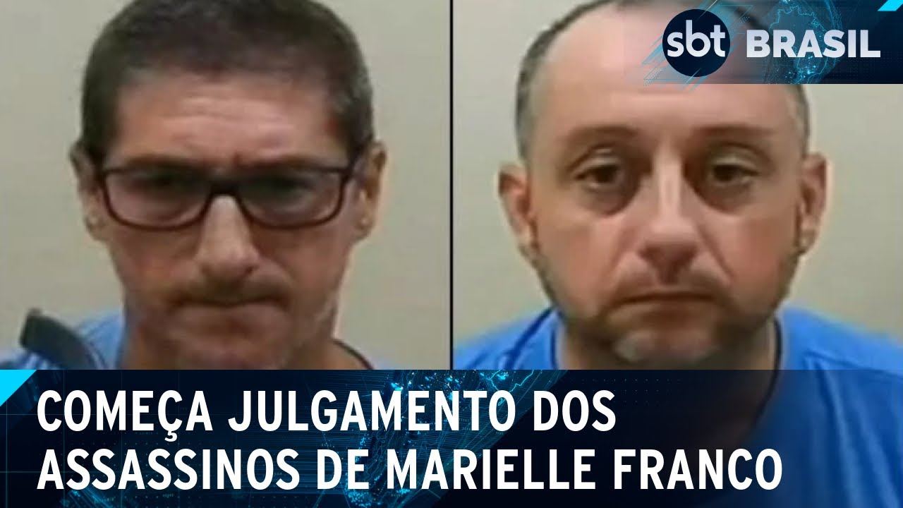 6 anos após crime, assassinos confessos de Marielle começam a ser julgados | SBT Brasil (29/10/24)