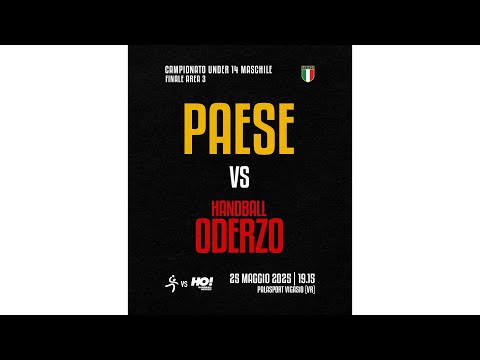 U14 Finale Area 3 - Paese - Oderzo - 25/05/2025