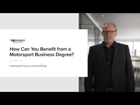 How Can You Benefit from a Motorsport Business Degree?