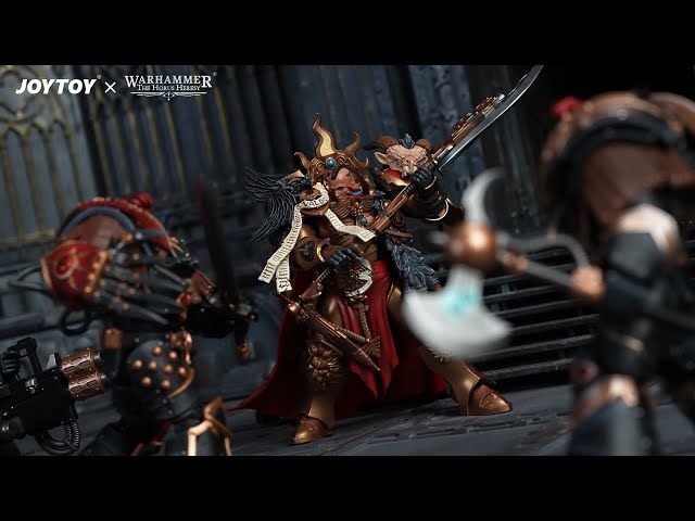 Vídeo relacionado con JOYTOY Warhammer 40k Legio Custodes - Figura de acción 1/18 Constantin Valdor, Captain General of The Legio Custodes