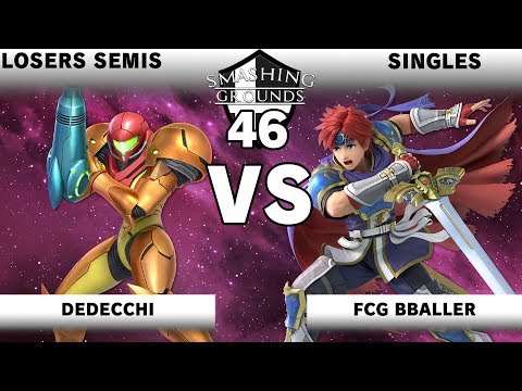 Smashing Grounds 46 - Losers Semis - Dedecchi [Samus] v FCG BBaller [Roy]