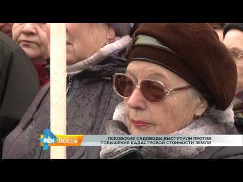 Новости Псков 03.04.2017 # Митинг садоводов