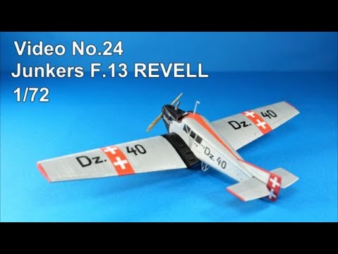 Step by Step 1/72 Junkers F.13 REVELL