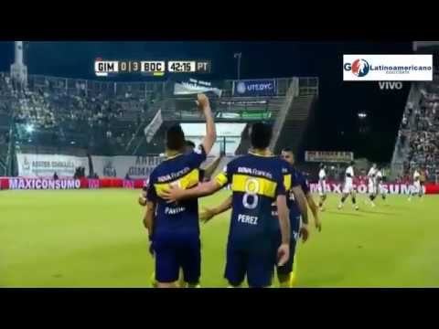 Gimnasia 0-3 Boca Juniors -Todos los Goles -  06/11/2016 - Fecha 9