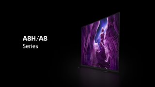 YouTube Video kmPEAEawsy4 for Product Sony A8H (A8) OLED TV by Company Sony Electronics in Industry Televisions