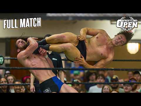 NEVER BEFORE SEEN: Fancy Ryan Clancy vs. Alec Price | Wrestling Open Clairo "Juna" Music Video Shoot
