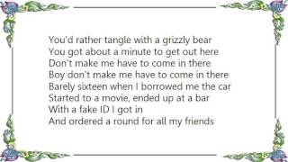 Ken Mellons - Don&#39;t Make Me Have to Come in There Lyrics