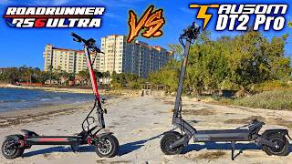 RoadRunner RS6 Ultra vs Ausom DT2 Pro Electric Scooter Comparison!!