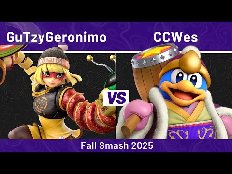 GuTzyGeronimo vs. CCWes (Best of 3) | Fall '25 Smash Tournament | CU Gamer's Lounge