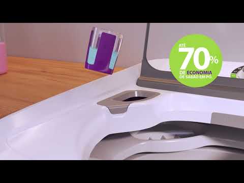 Video thumbnail of Máquina de Lavar Consul 18Kg com Lavagem Econômica e Ciclo Edredom CWK18A 220V