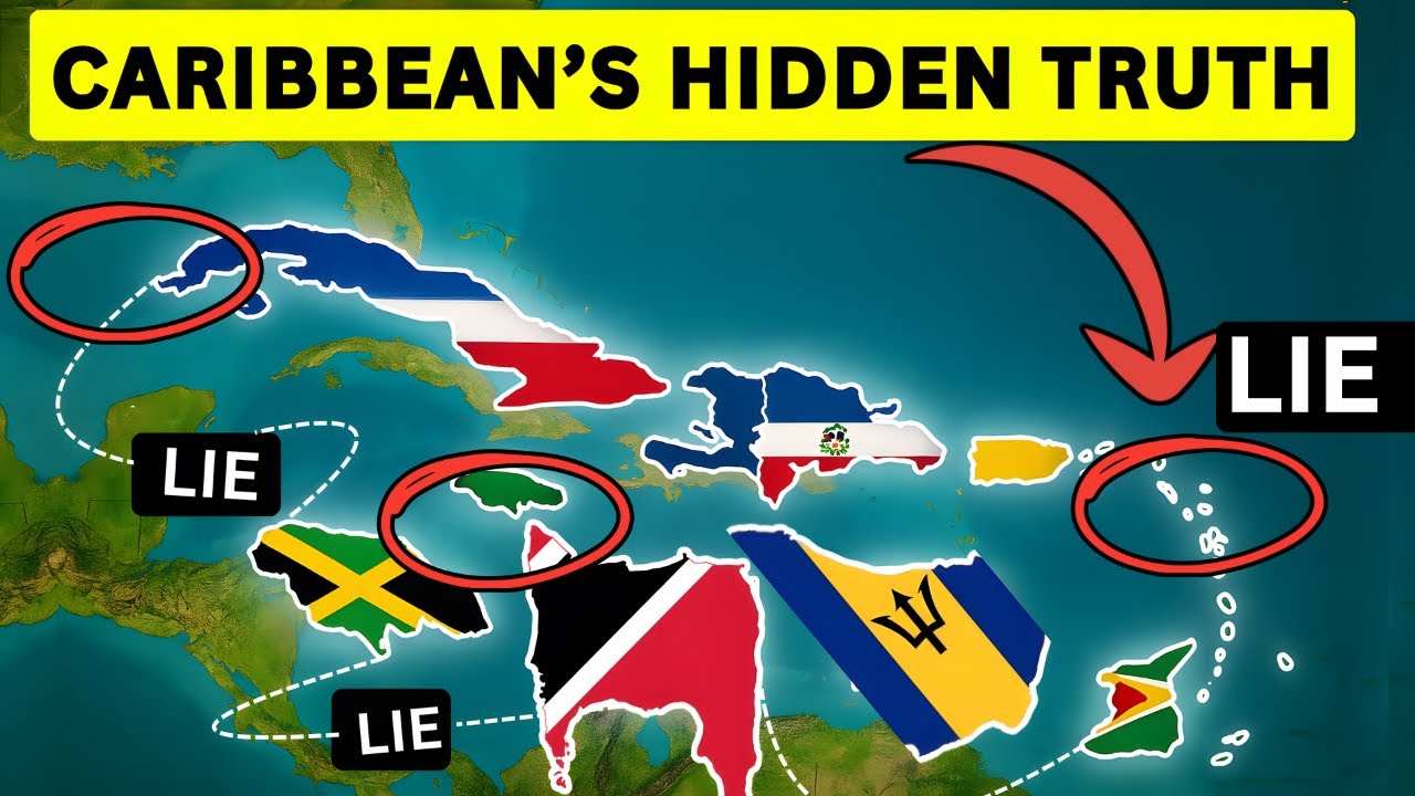The Caribbean Geography is WEIRDER than You Thought – 50 Facts