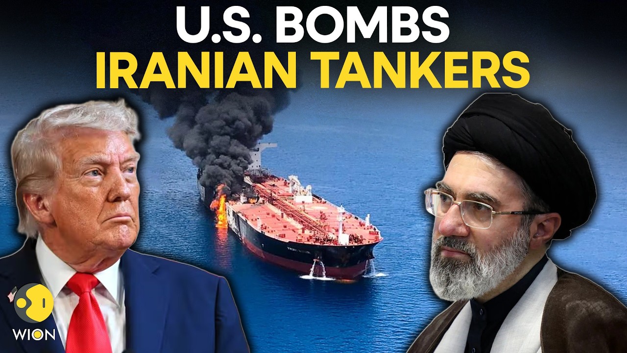 US BOMBS Iranian Tankers LIVE | Iran Strikes US-Linked Ships | US-Iran War | Iran Strikes Back
