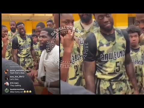 TSU SURF AT THE BASKETBALL GAME  COACHING HIS TEAM