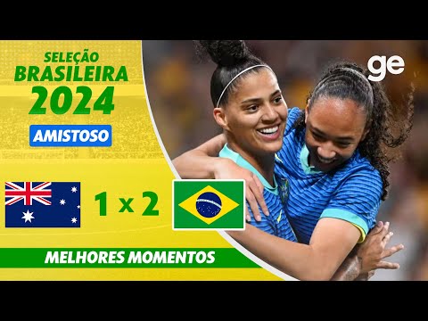 Gols e lances de Austrália x Brasil