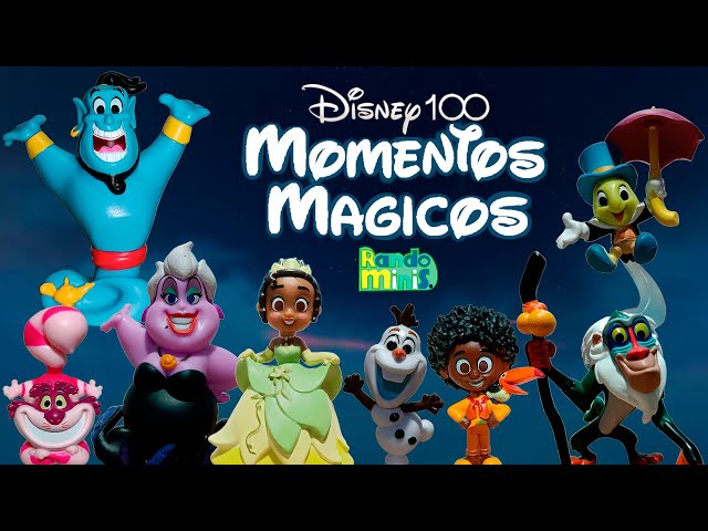 Vídeo relacionado con Disney 100 - Pack Defying Odds, Juguete Coleccionable con Personajes de Disney, Incluye 8 Figuras Diferentes, Licencia 100% Oficial de Producto, 12 para coleccionar, 3 años, Famosa (DED16A00)