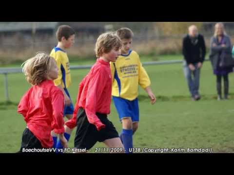 Miniemen B Boechoutse VV vs KFC Kessel - 21 november 2009