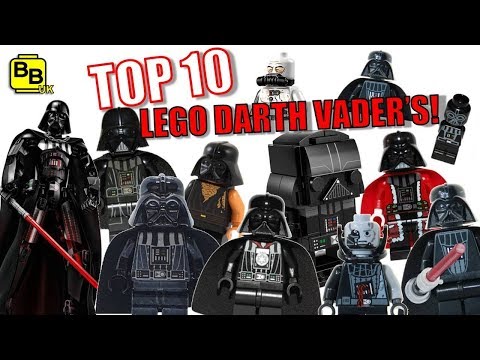 TOP 10 LEGO STAR WARS DARTH VADER'S!