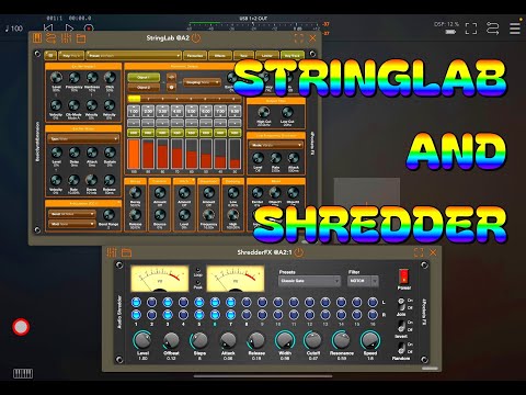 StringLab - String Modeling Synth on SALE for a Limited Time & Bonus App Sale for Shredder - iOS