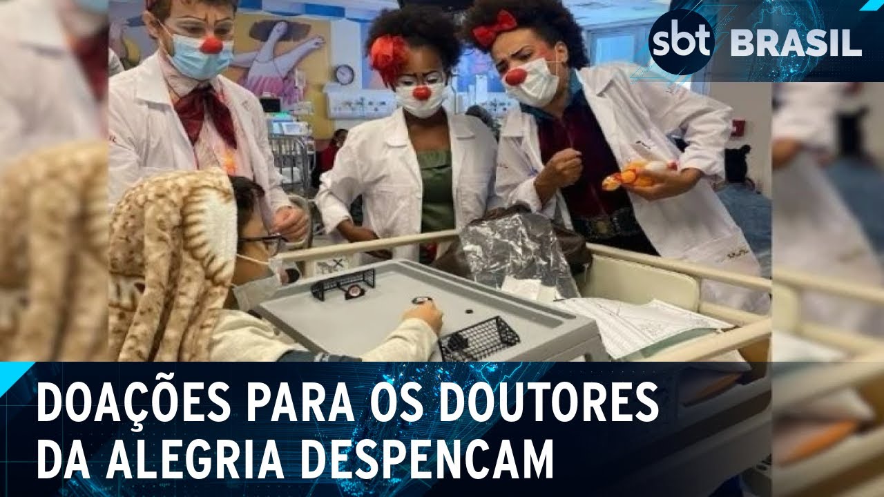 Doutores da Alegria: doações despencam e crianças ficam sem acolhimento | SBT Brasil (02/12/24)