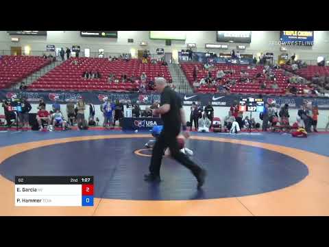 62 Lbs Rr Rnd 2 - Ernesto Garcia, Nevada Vs Peter Hammer, Texas Adba