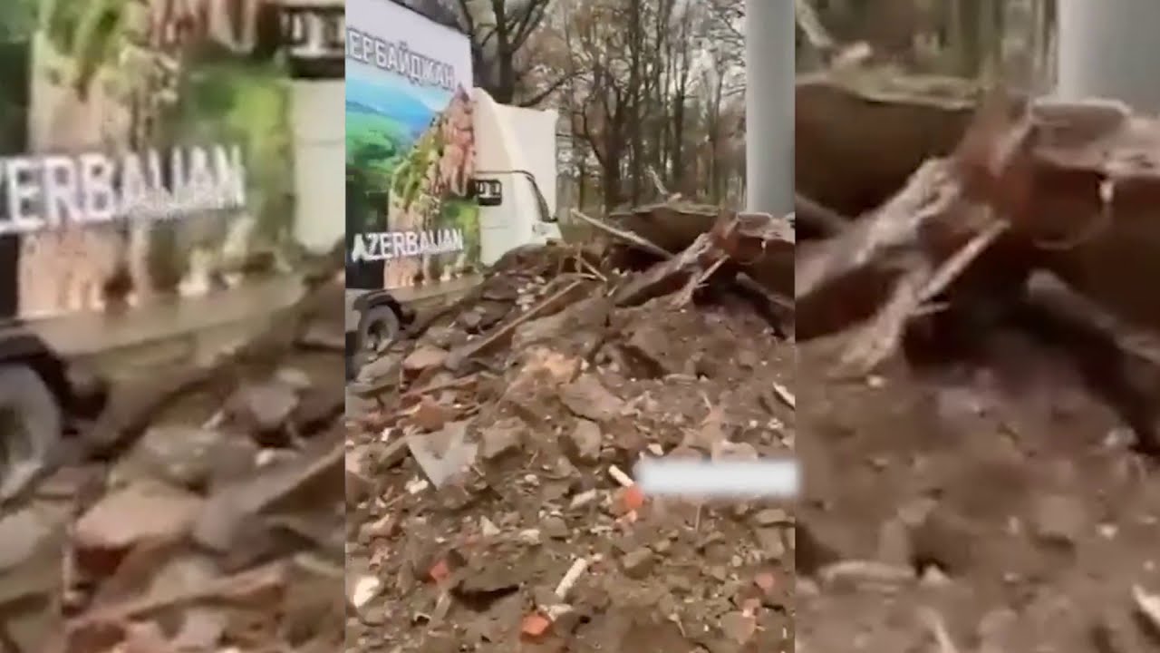 Մոսկվայում Ադրբեջանական գովազդ են ոչնչացրել