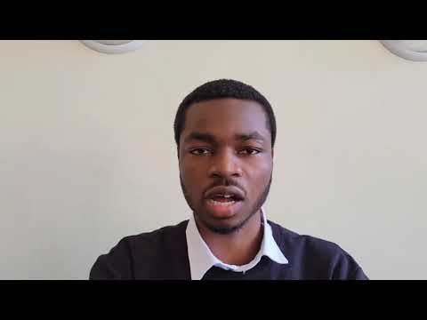 Manifesto delivered by Dzamenu Eli Emmanuel