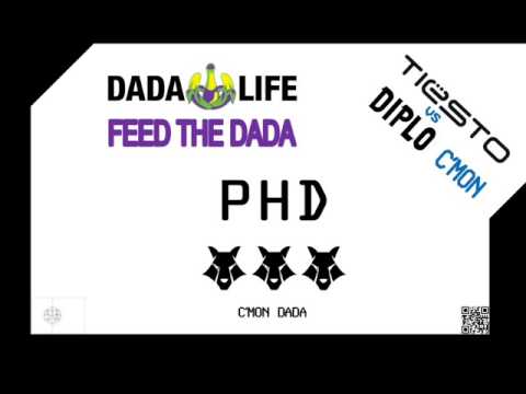 Tiesto - C'mon vs Dada Life - Feed The Dada [PHD Mashup]