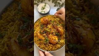 Egg Biryani | Pressure Cooker Egg Biryani | अंडा बिरयानी #humbiharsehain #shortsfeed #viral