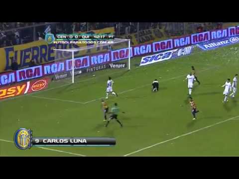 Gol Carlos Luna - Rosario Central 1 Vs Quilmes 0 - Inicial 13'