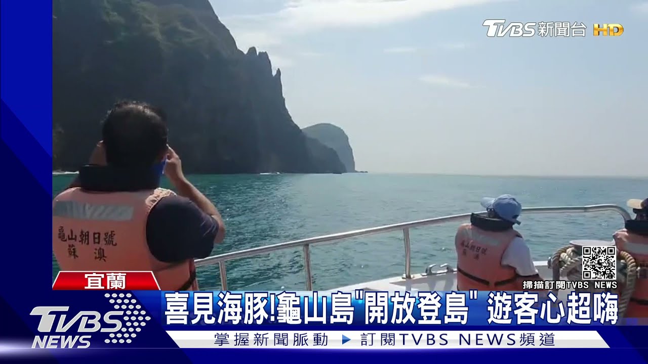 喜見海豚!龜山島「開放登島」 遊客心超嗨