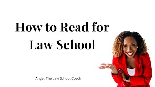 How to Read in Law School