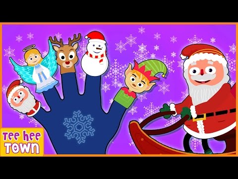 Christmas Finger Family Song For Children And Nursery Rhymes By Teehee Town