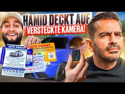 😱 Hamid UNDERCOVER: 100 € Car 💸 Dealer cards & hidden camera reveal everything❗️ 🎥