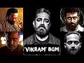 Ghost VS Amar VS Santhanam VS Rolex VS Vikram | Vikram Full Movie Background Music Test Anirudh BGM