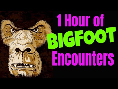 Bigfoot Ultra Marathon # 6 - Over one Hour of Bigfoot Stories - Squatch-A-Thon