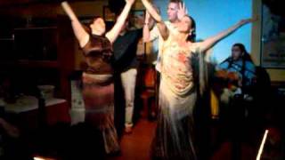 Un gringo bailando flamenco