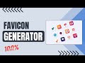 How to Generate Favicon Online for Free | Favicon Generator Tool |  Easy Guide!