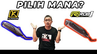 Download lagu COMPARISON OF AEROX ROB1 & K-RACE EXHAUST mp3