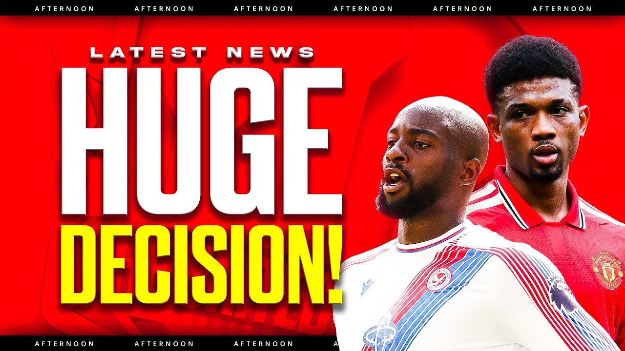 Late Mateta MOVE! Amad & Mount BACK! Man United Transfer News
