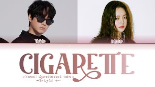 OFFONOFF - Cigarette Feat. Tablo &amp; Miso Lyrics ENG
