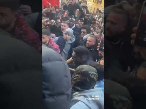 Russ Millions ft Rondodasosa x Noizy x Capo Plaza - Dancer (Music Video) shooting in Milano🇮🇹#shorts