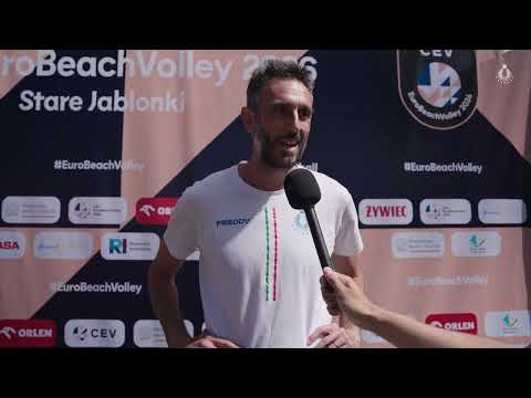 Europei Maschili Beach Volley:le parole del DT Nicolai dopo la qualificazione di Cottafava/Dal Corso