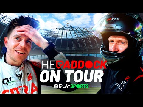 Racen in het Tottenham stadion met coach Sam & rookie Dennis! | The Paddock On Tour