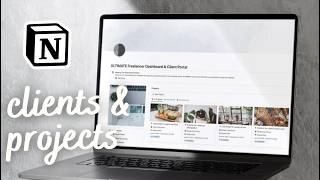Organize Your Freelance Business and Client Portal? | Powerful All-in-One Notion Template Tour