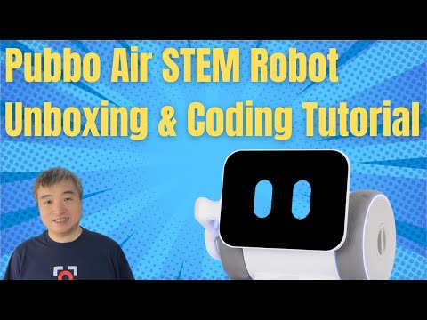 Whalebot Pubbo Air STEM Robot Unboxing & Coding Tutorial