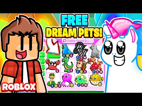 Giving People Their DREAM PETS in Adopt Me for FREE! Roblox Adopt Me