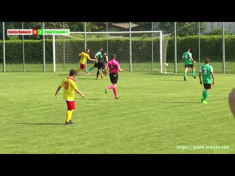 Calcio Badoere - Ponte Crepaldo Eraclea, la sintesi